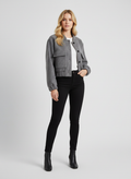 Cropped Casual Jacket-jackets > cropped jacket-Laventaire-Laventaire