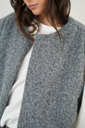 Cropped Sleeveless Vest Top-tops > vests-Laventaire-Laventaire