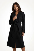Elegant Belted Trench Coat-outerwear > trench coat-Laventaire-Laventaire