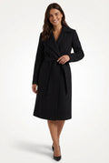 Elegant Belted Trench Coat-outerwear > trench coat-Laventaire-Laventaire