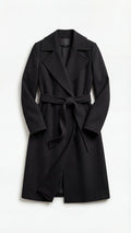 Elegant Belted Trench Coat-outerwear > trench coat-Laventaire-Laventaire