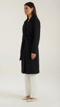Elegant Belted Trench Coat-outerwear > trench coat-Laventaire-Laventaire