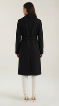 Elegant Belted Trench Coat-outerwear > trench coat-Laventaire-Laventaire