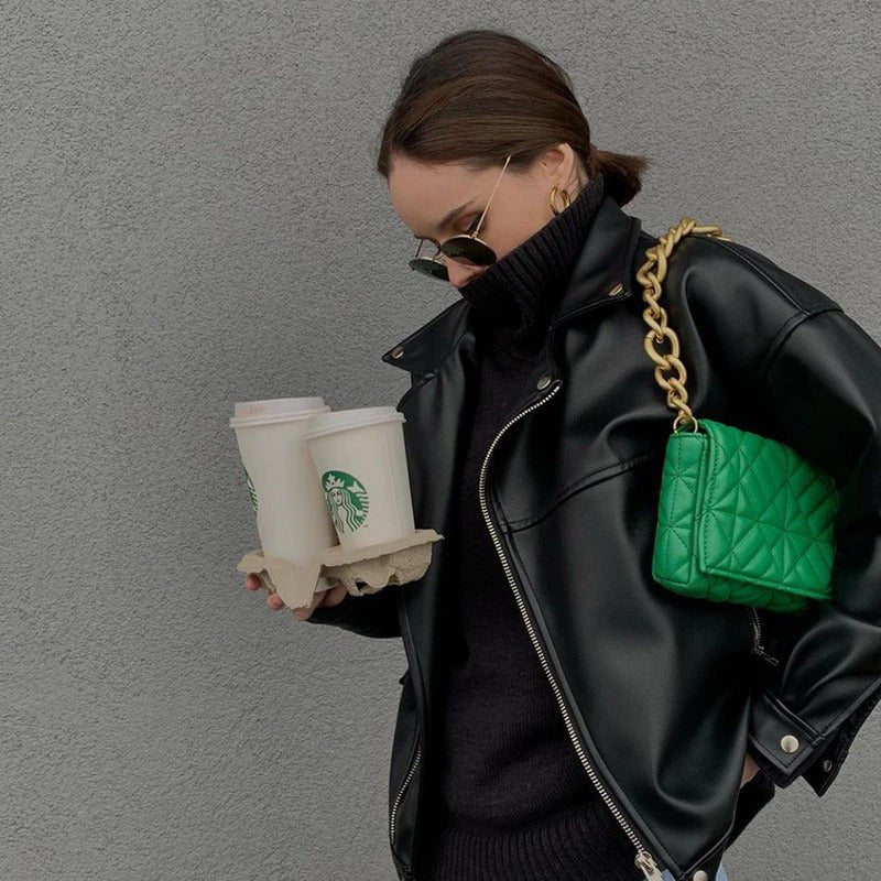 Elegant Chain Bag-bags > shoulder bags-Laventaire-Laventaire
