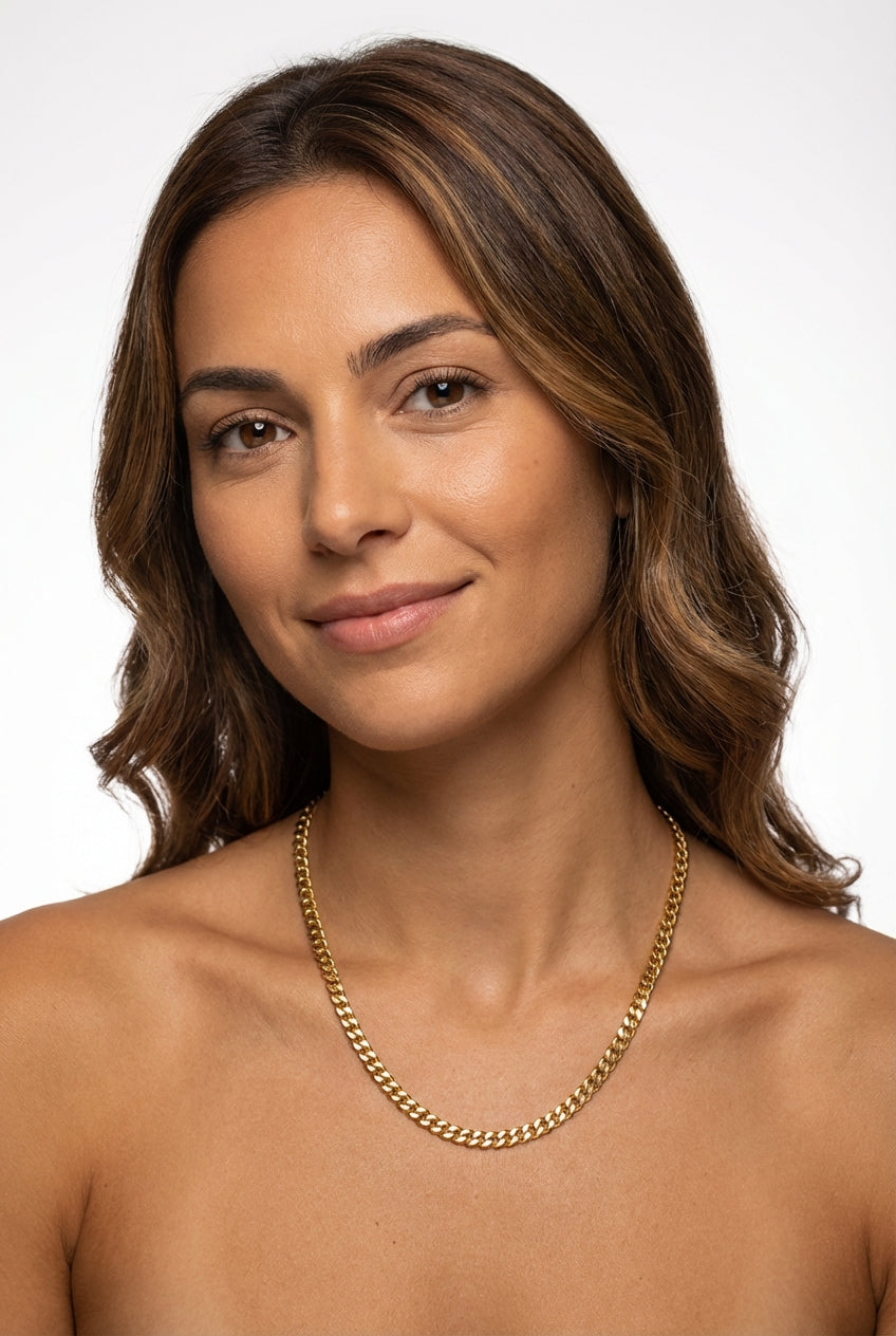 Elegant Chain Necklace-jewelry > necklaces > chain necklaces-Laventaire-Laventaire