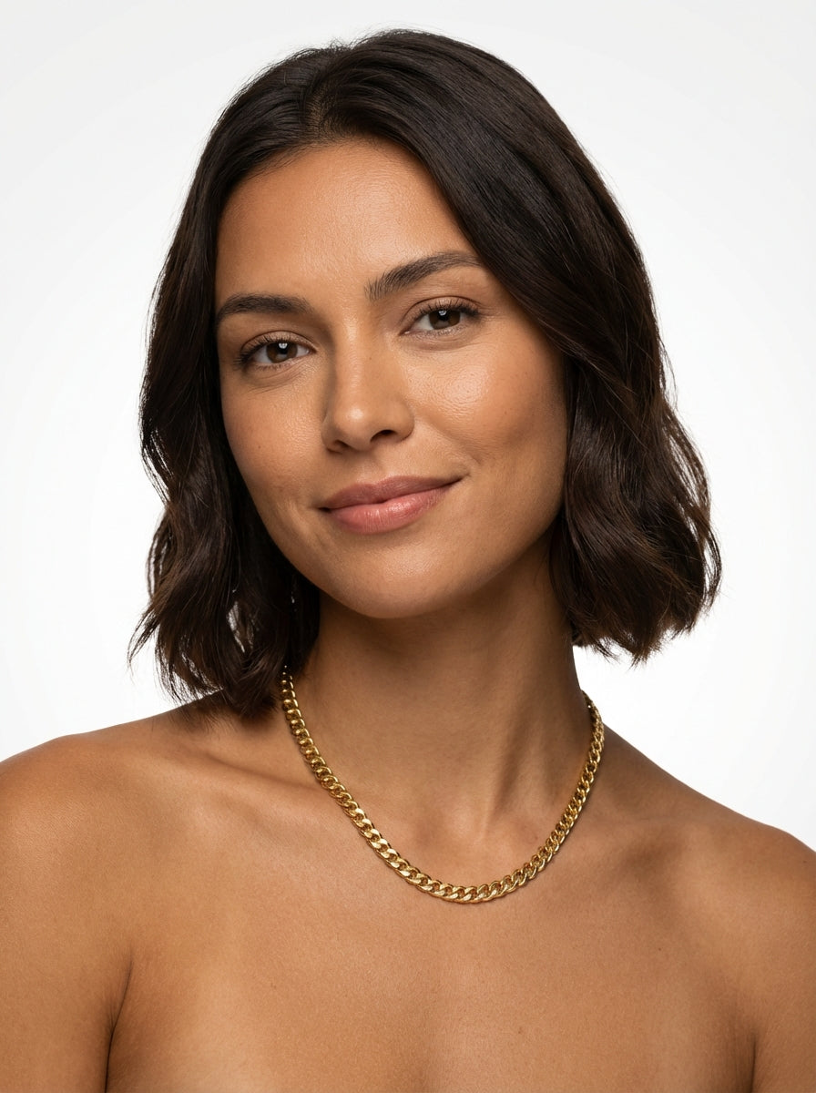 Elegant Chain Necklace-jewelry > necklaces > chain necklaces-Laventaire-Laventaire