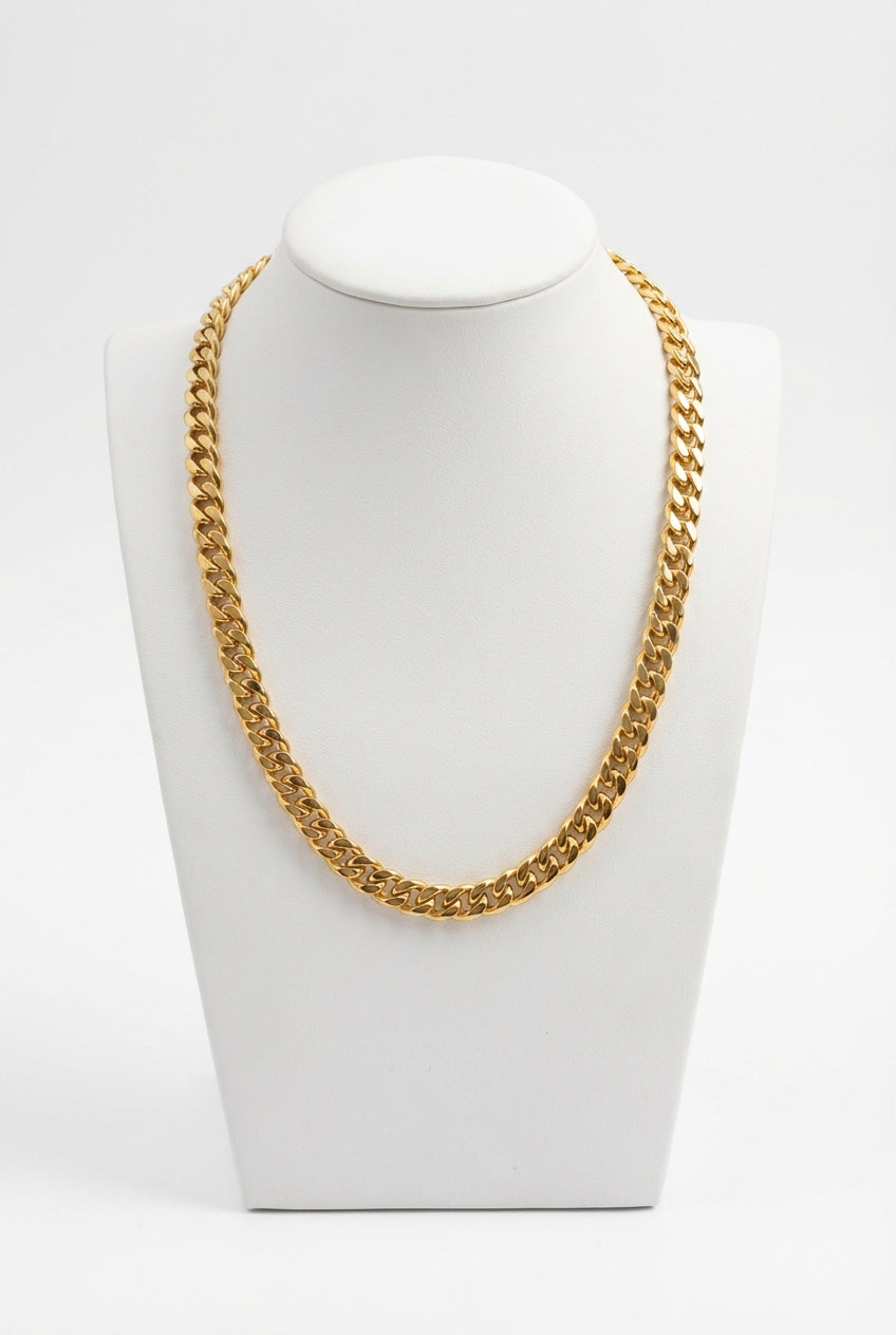 Elegant Chain Necklace-jewelry > necklaces > chain necklaces-Laventaire-Gold-One Size-Laventaire