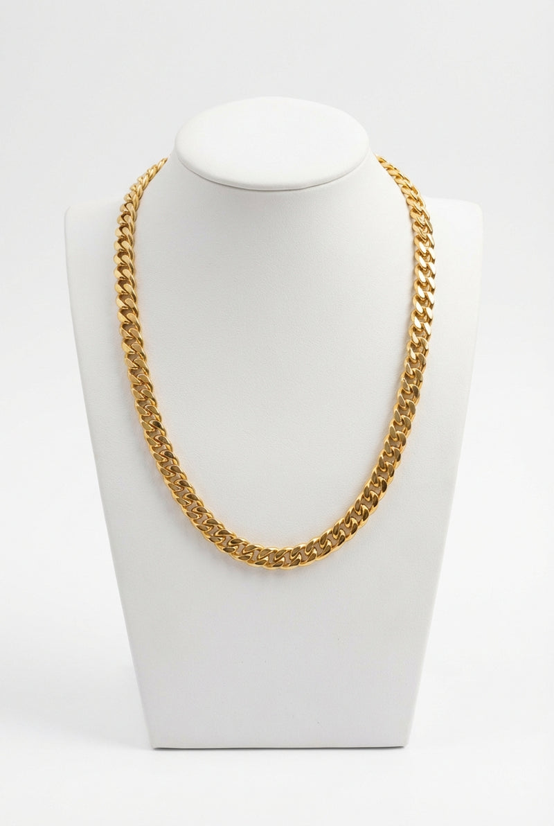 Elegant Chain Necklace-jewelry > necklaces > chain necklaces-Laventaire-Gold-One Size-Laventaire