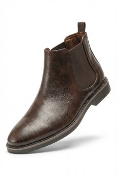 Elegant Chelsea Boots-footwear > boots > Chelsea boots-Laventaire-Dark Brown-40-Laventaire