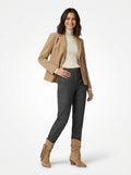 Elegant Chunky Heel Boots-footwear > boots > chunky heel boots-Laventaire-Laventaire