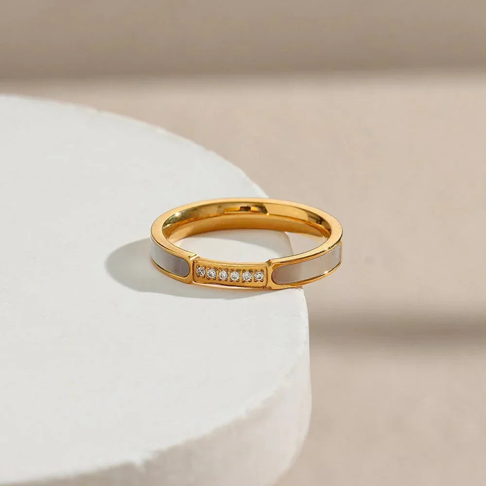 Elegant Gold Plated Ring-jewelry > rings-Laventaire-Laventaire