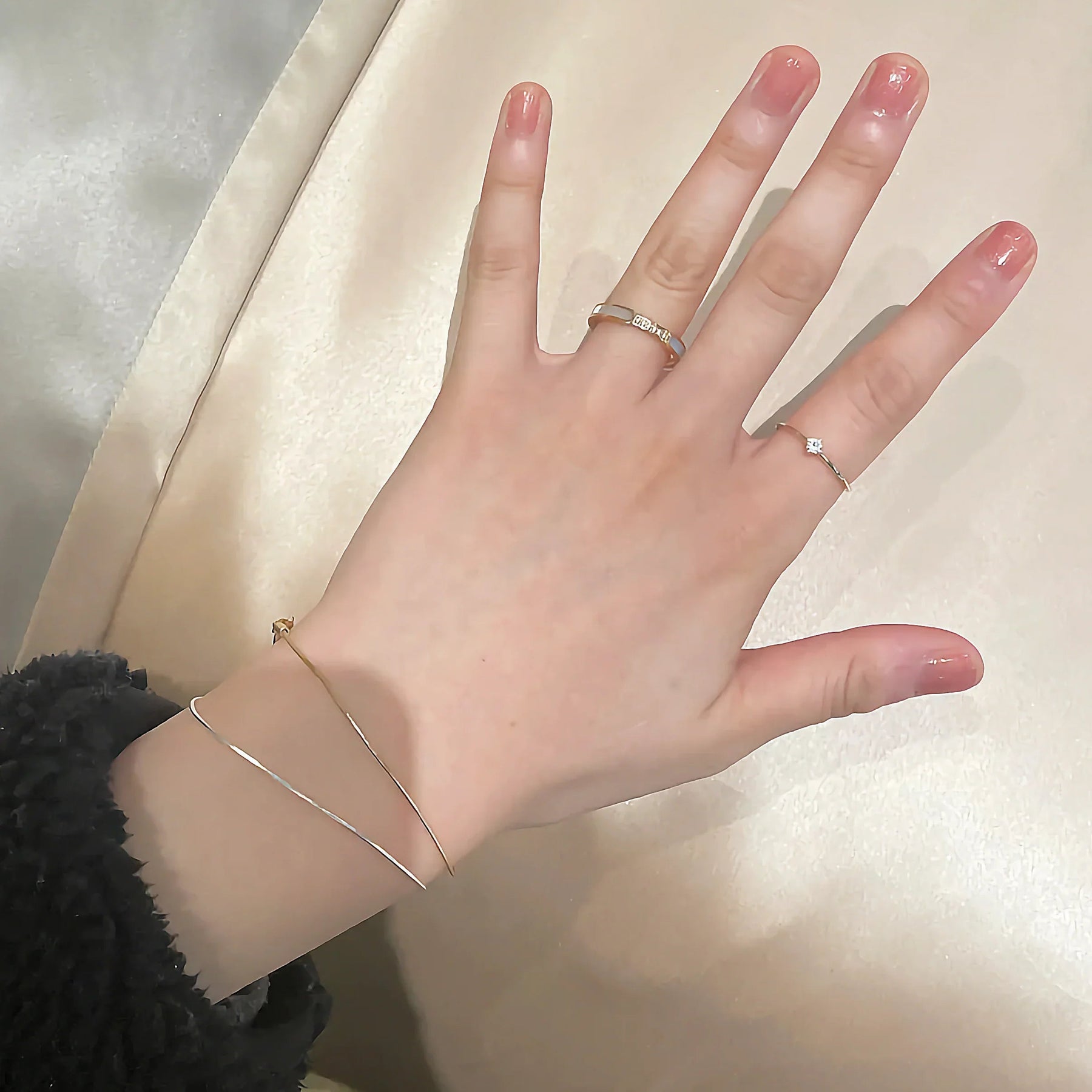 Elegant Gold Plated Ring-jewelry > rings-Laventaire-Laventaire