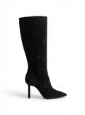 Elegant Knee Boots-footwear > knee boots-Laventaire-Black-35-Laventaire