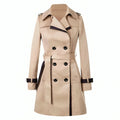 Elegant Long Trench Coat-outerwear > trench coat-Laventaire-Laventaire