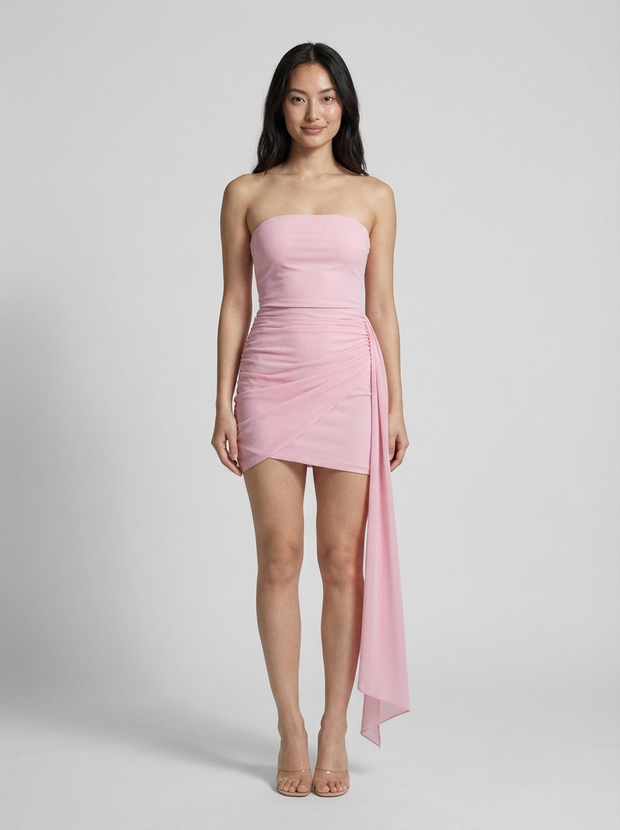 Elegant Mini Dress-dresses > mini dress-Laventaire-Laventaire