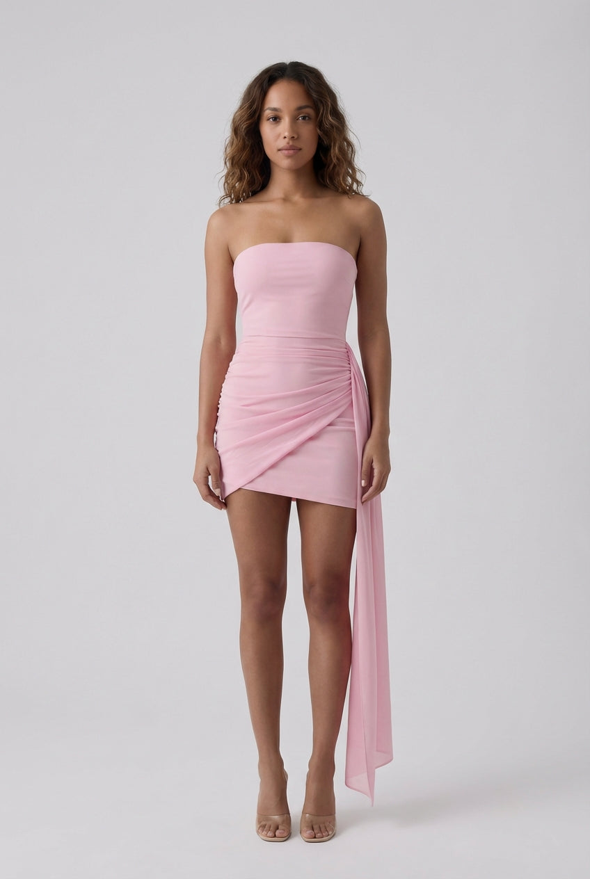 Elegant Mini Dress-dresses > mini dress-Laventaire-Laventaire