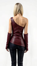 Elegant One Shoulder Top-tops > going out tops-Laventaire-Laventaire