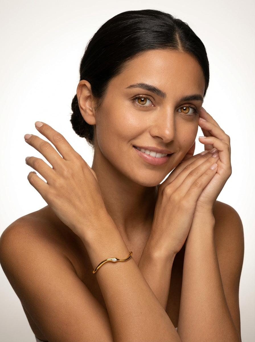 Elegant Open Design Bracelet-jewelry > bracelets-Laventaire-Laventaire