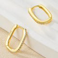 Elegant Oval Hoop Earrings-jewelry > earrings > hoop earrings-Laventaire-Laventaire