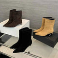 Elegant Pointed Toe Boots-footwear > pointed toe boots-Laventaire-Laventaire