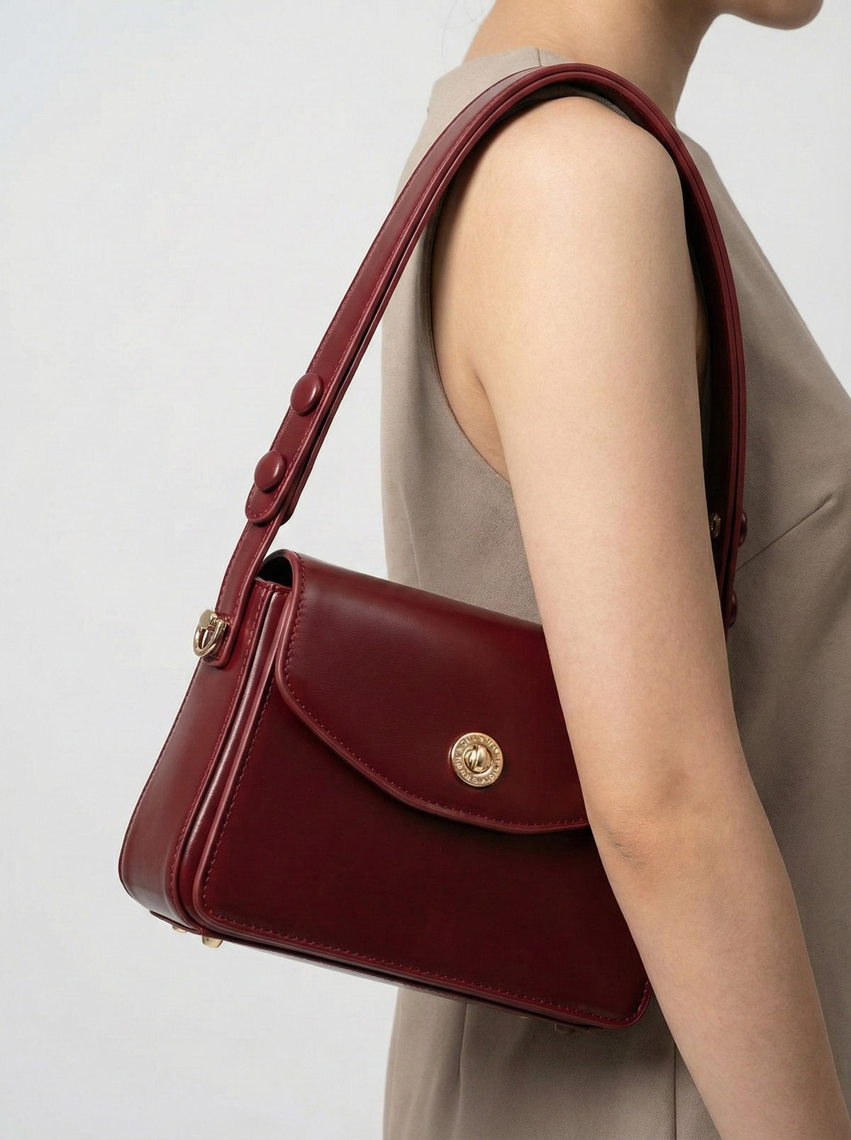 Elegant Shoulder Bag-bags > shoulder bags-Laventaire-Laventaire