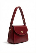 Elegant Shoulder Bag-bags > shoulder bags-Laventaire-Burgundy-One Size-Laventaire