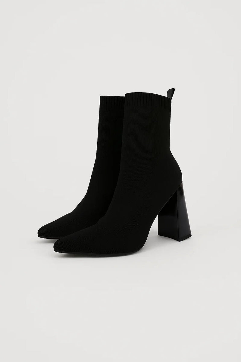 Elegant Toe Block Ankle Boots-footwear > ankle boots-Laventaire-Laventaire