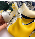 Equestrian Print Square Scarf-accessories > scarves > square scarves-Laventaire-Laventaire