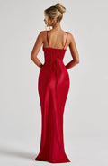 Evening Gown Maxi Dress-dresses > evening dress > gown evening dress-Laventaire-Laventaire
