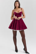 Evening Mini Dress-dresses > mini dress-Laventaire-Laventaire