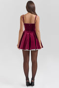 Evening Mini Dress-dresses > mini dress-Laventaire-Laventaire