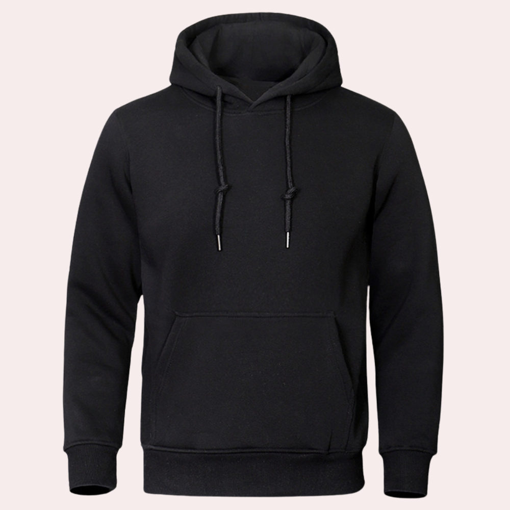 Everyday Fit Pullover Hoodie-hoodies > casual fit hoodie-Laventaire-Black-S-Laventaire