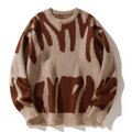 Everyday Long Sleeve Jumper-jumpers > long sleeve jumper-Laventaire-Brown-S-Laventaire