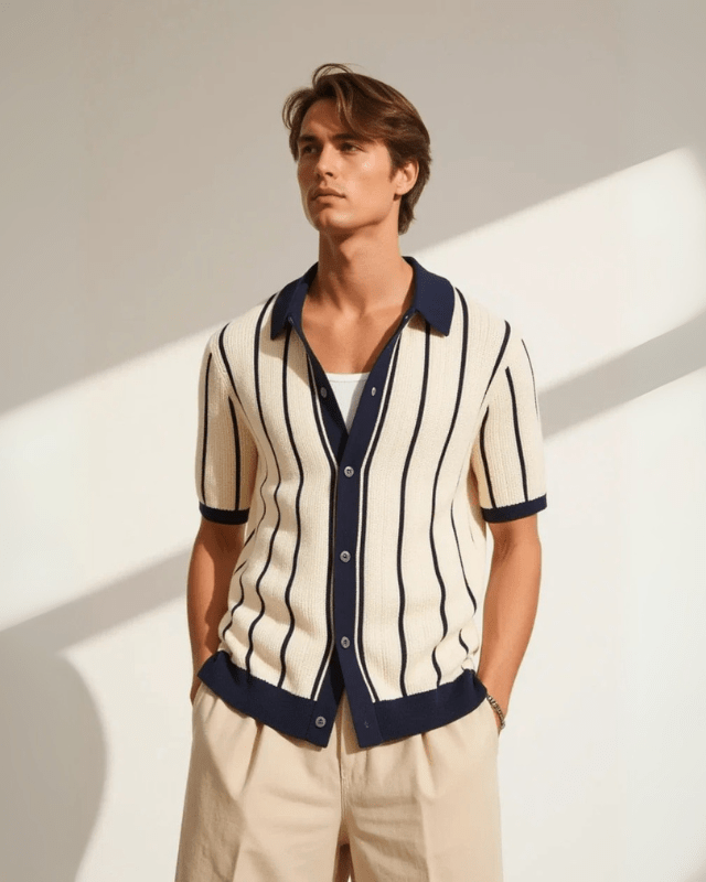 Everyday Short Sleeve Polo Shirt-shirts > polo shirts-Laventaire-Laventaire
