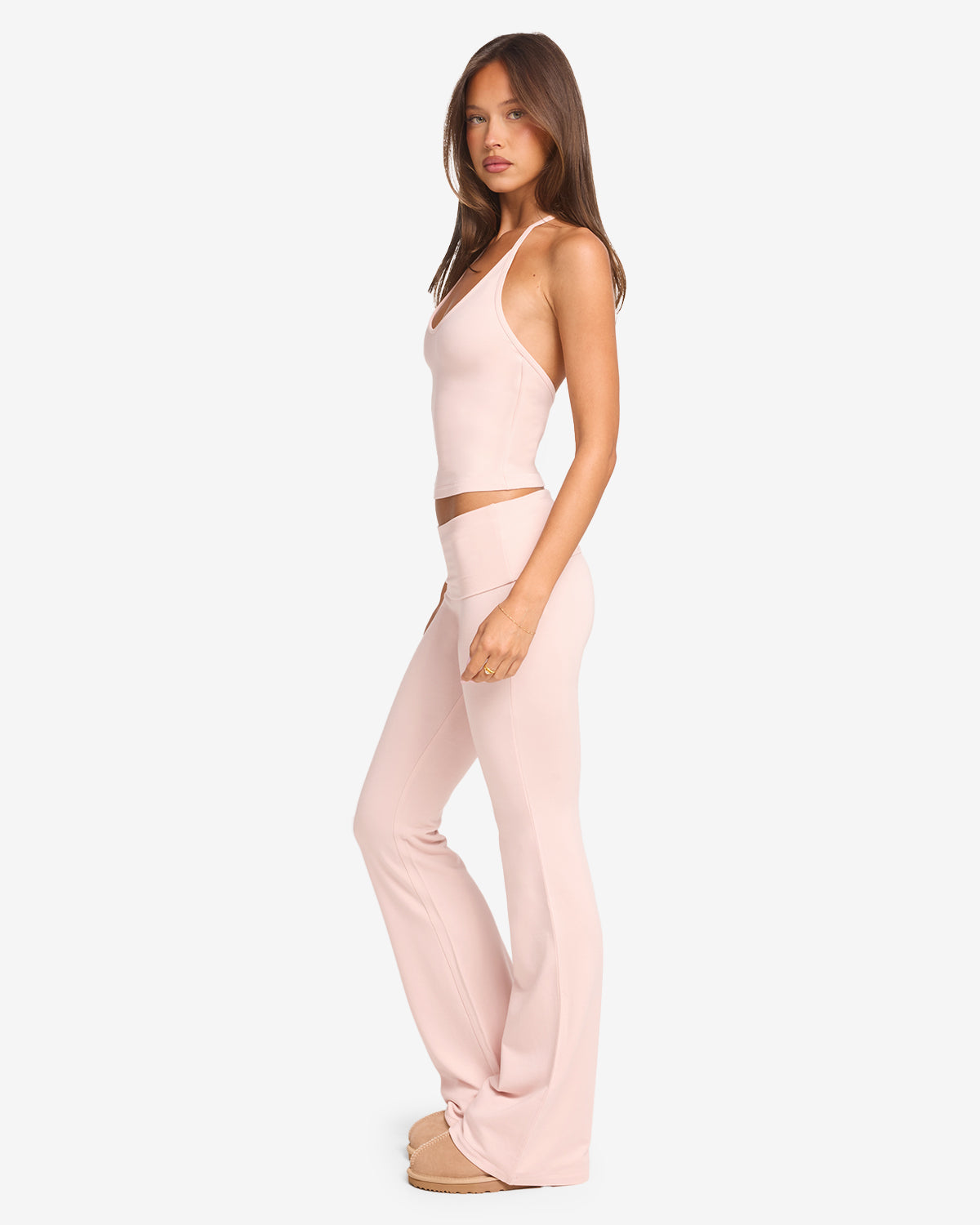 Fitted Activewear Sleeveless Set-activewear > active set-Laventaire-Laventaire