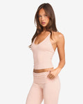 Fitted Activewear Sleeveless Set-activewear > active set-Laventaire-Laventaire