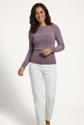 Fitted Long Sleeve Top-tops > long sleeve tops > fitted long sleeve top-Laventaire-Laventaire
