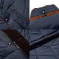 Fitted Quilted Short Jacket-jackets > short jackets > fitted jackets-Laventaire-Laventaire