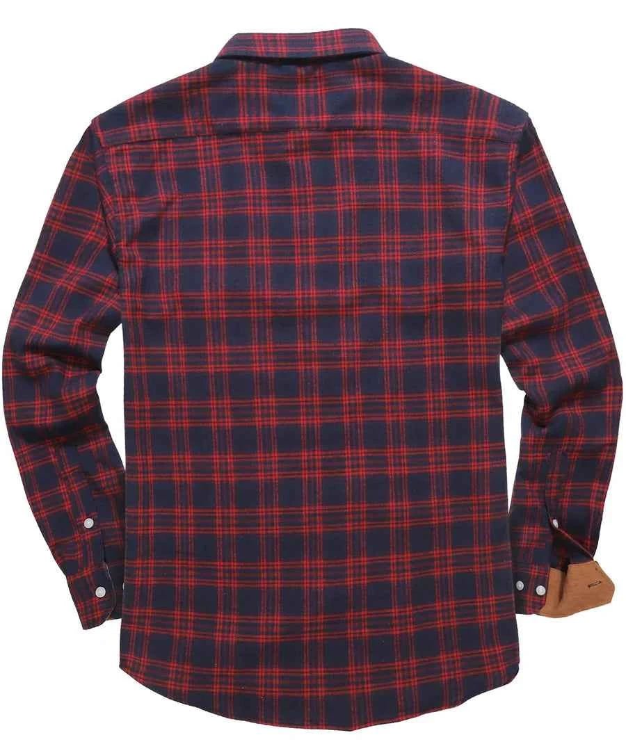 Flannel Casual Shirt-shirts > casual shirts > flannel shirts-Laventaire-Laventaire