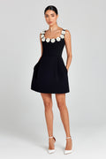 Flattering Fit Mini Dress-dresses > mini dress-Laventaire-Laventaire