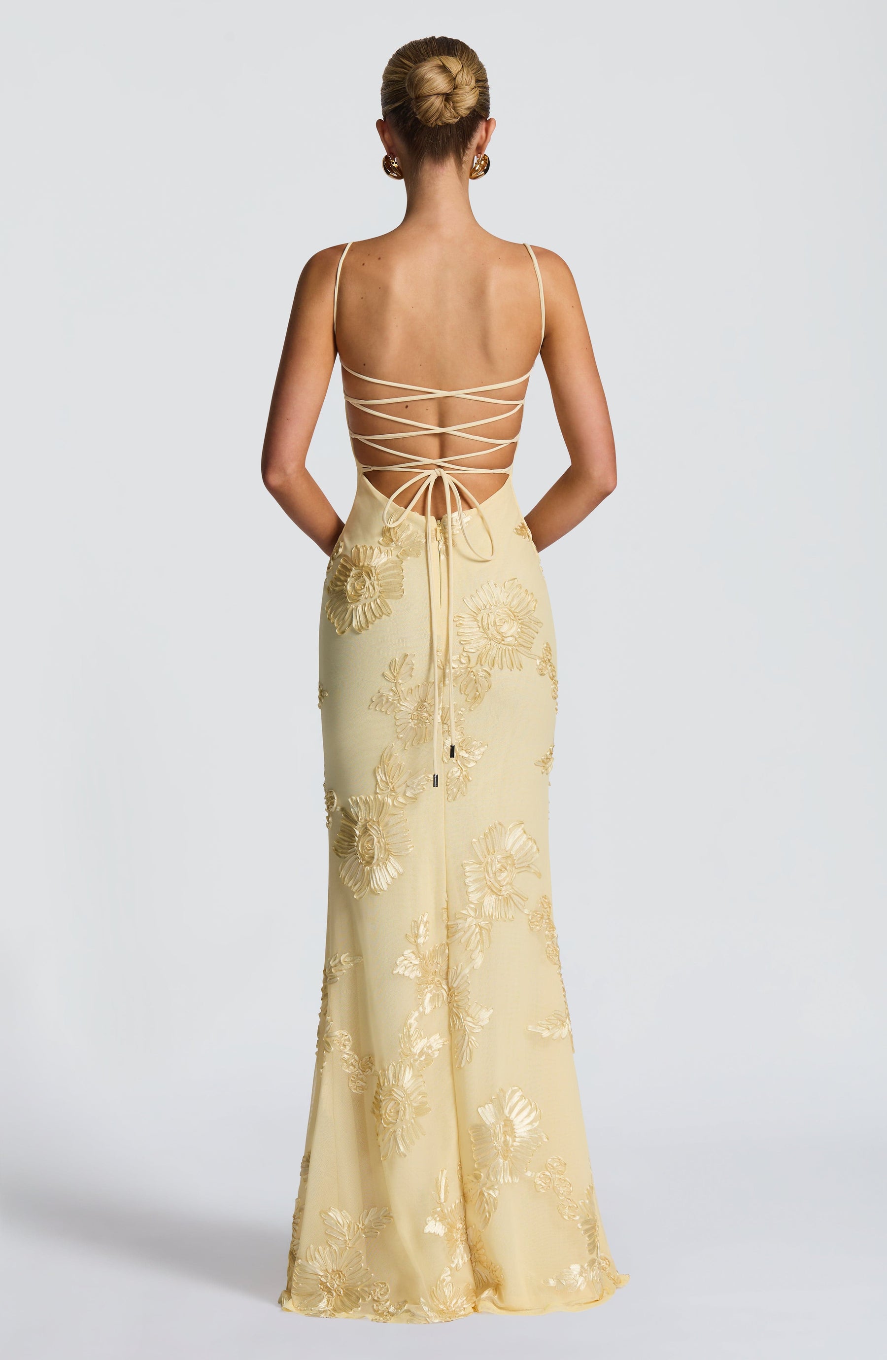 Floral Flare Maxi Dress-dresses > maxi dress-Laventaire-Laventaire