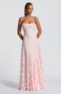 Floral Maxi Dress-dresses > maxi dress-Laventaire-Laventaire