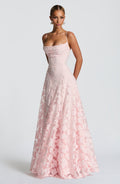 Floral Maxi Dress-dresses > maxi dress-Laventaire-Laventaire