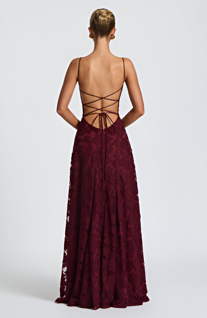 Floral Maxi Dress-dresses > maxi dress-Laventaire-Laventaire