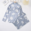 Floral Pajama Set Trousers-sleepwear > pajama set-Laventaire-Laventaire