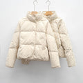 Floral Puffer Jacket-outerwear > puffer jacket-Laventaire-Laventaire