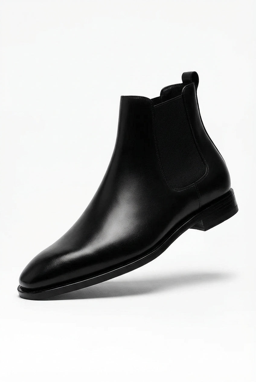 Formal Chelsea Boots-footwear > boots > Chelsea boots-Laventaire-Black-38-Laventaire