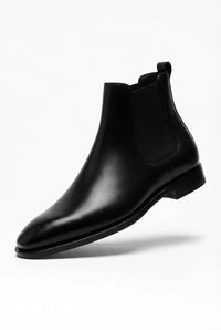 Formal Chelsea Boots-footwear > boots > Chelsea boots-Laventaire-Black-38-Laventaire
