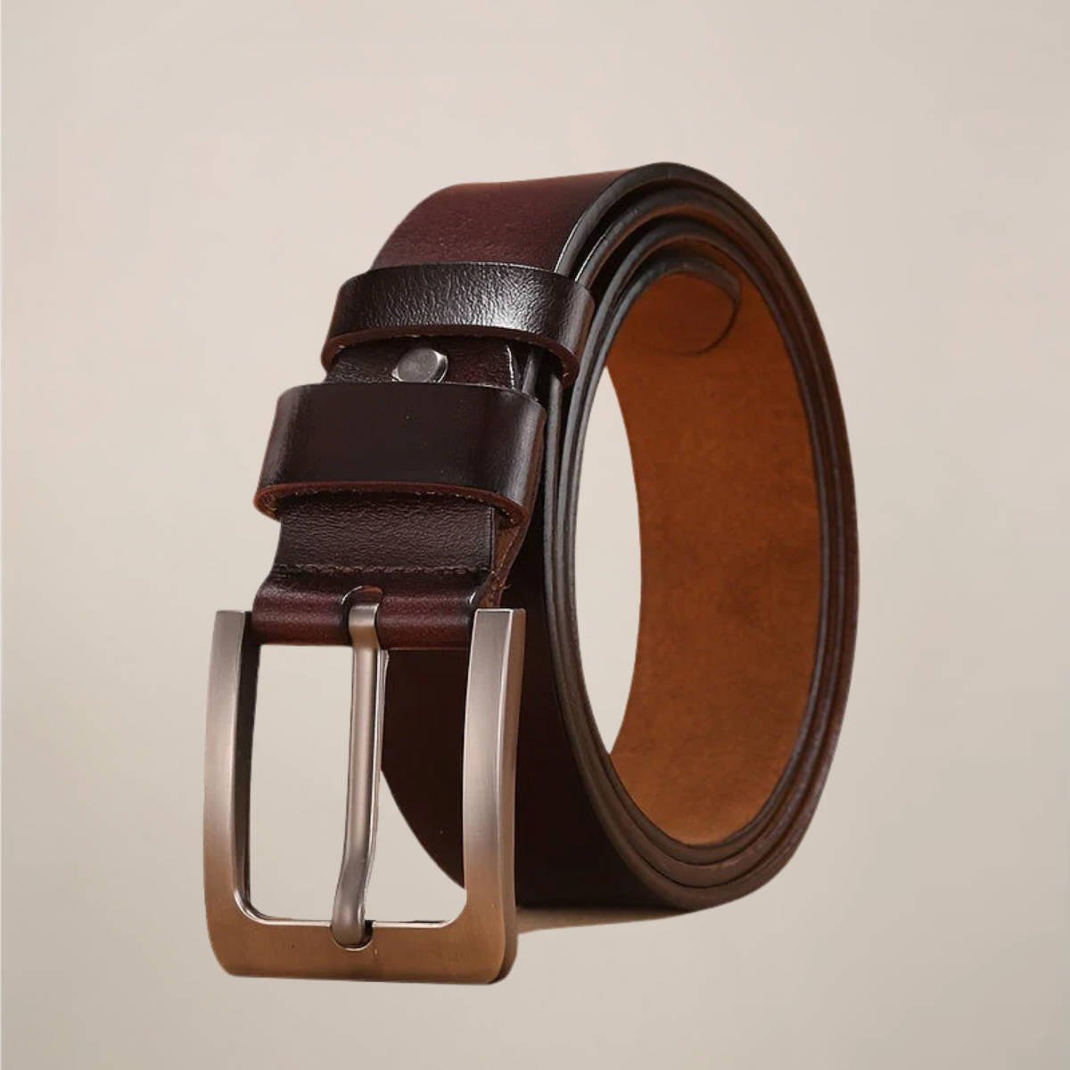 Formal Dress Belt-accessories > belts > dress belts-Laventaire-Brown-S-Laventaire
