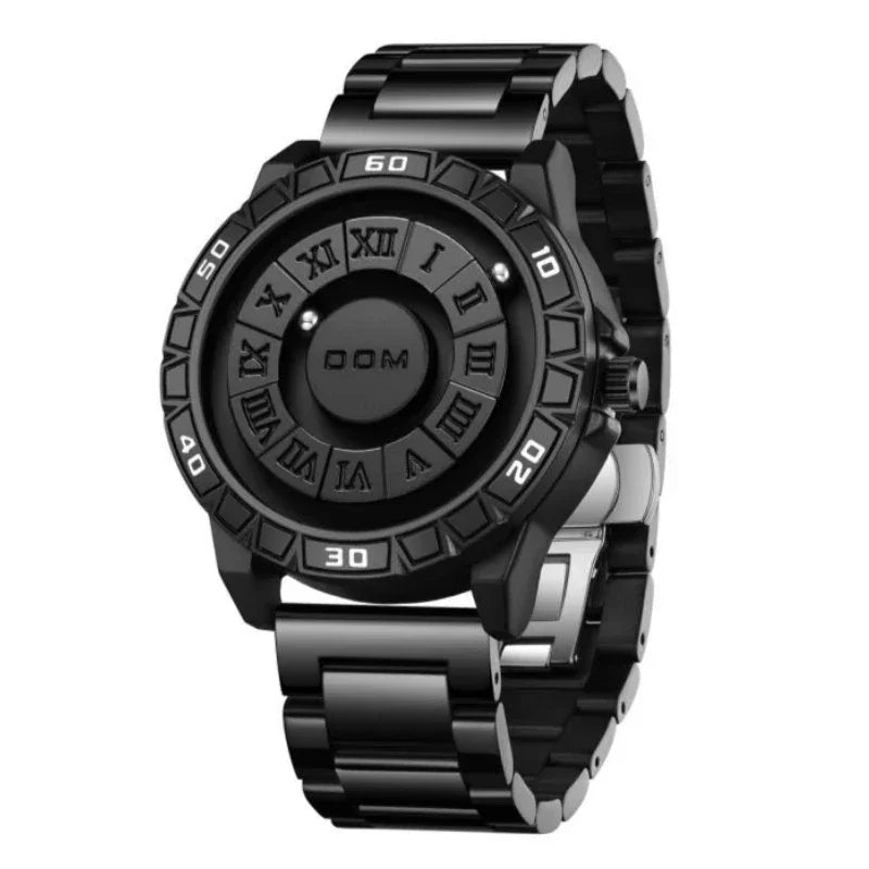 Formal Dress Watch-accessories > watches > dress watches-Laventaire-Shiny Black-One Size-Laventaire